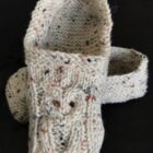 Knitted Owl Slipper Pattern